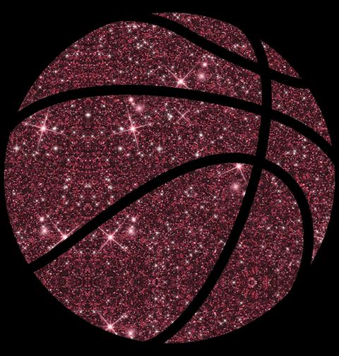 Obrázek produktu Pánská mikina Třpytivě Růžový Basketbalový Míč