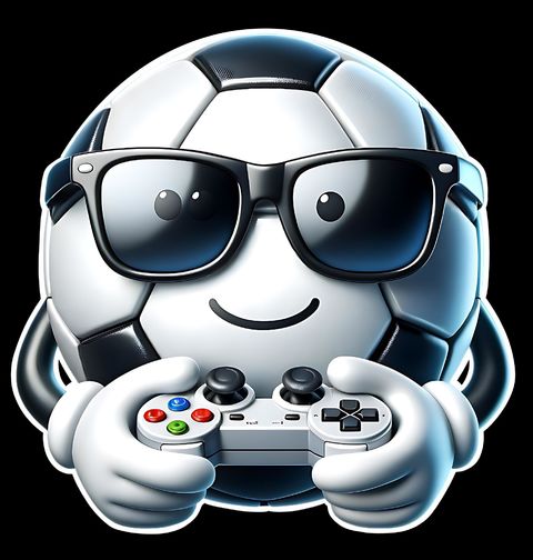 Obrázek produktu Dětské tričko Fotbalový Míč Gamer v Brýlích
