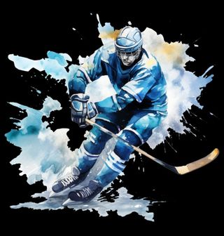 Obrázek 2 produktu Pánská mikina Ledový Hokejista v Akci