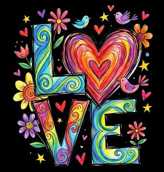Obrázek 2 produktu Pánské tričko Barevná Láska LOVE