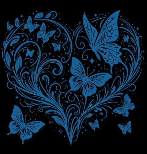 Obrázek produktu Pánské tričko Motýlí Srdce Lásky