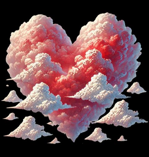 Obrázek produktu Pánské tričko Láska v Oblacích