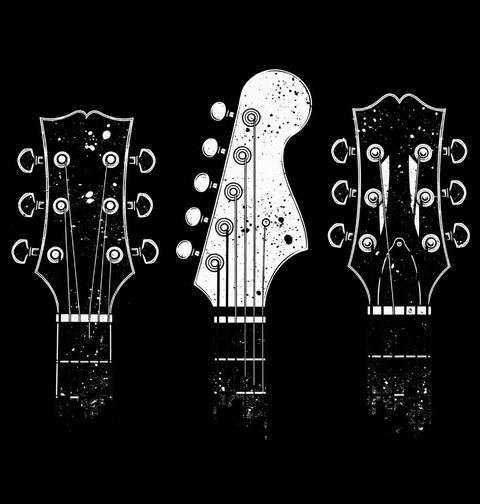 Obrázek produktu Dětské tričko Vintage Kytarové Hlavy