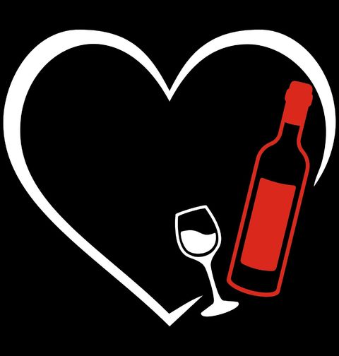 Obrázek produktu Dámské tričko Moje Srdce patří Vínu