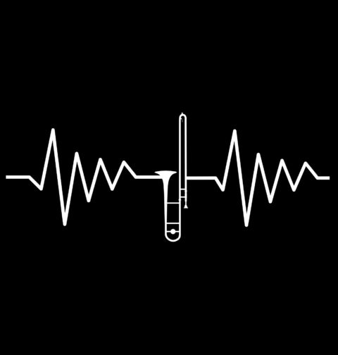 Obrázek produktu Dámské tričko Kardiogram a Pozoun