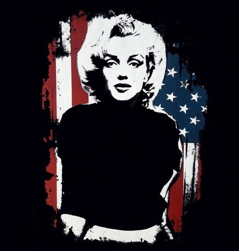 Obrázek produktu Dámské tričko Marylin Monroe Amerika