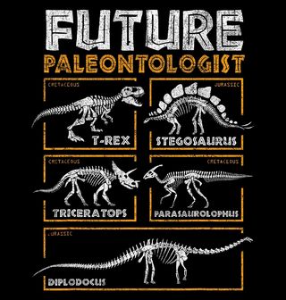 Obrázek 2 produktu Pánská mikina Kostry Dinosaurů Future Paleontologist