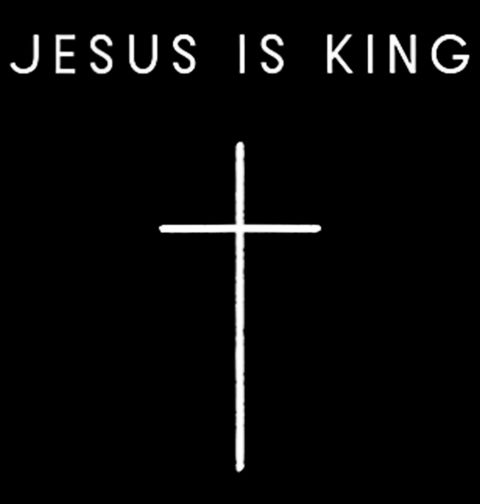 Obrázek produktu Dámské tričko Ježíš je Král Jesus is King