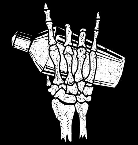 Obrázek produktu Dámské tričko Kostlivec Barman se Shakerem