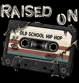 Obrázek 2 produktu Dámské tričko Retro Kazeta Vyrůstal jsem na Oldschool Hip Hopu