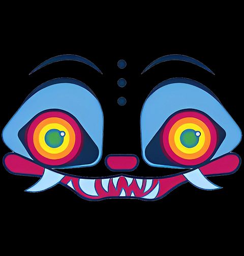 Obrázek produktu Pánská mikina Tygr Derpy K-Pop Demon Hunters