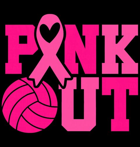 Obrázek produktu Pánské tričko Volejbalový Míč Pink Out