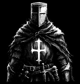 Obrázek 2 produktu Dámské tričko Středověký Templář