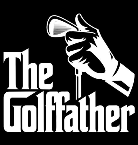 Obrázek produktu Pánské tričko Kmotr Golfu The GolfFather