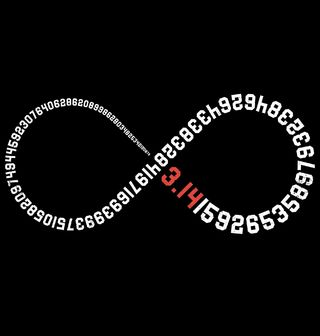 Obrázek 2 produktu Dámské tričko Nekonečný Symbol Pí (π) 3,14