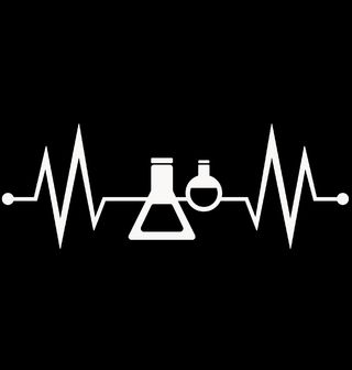 Obrázek 2 produktu Pánská mikina Kardiogram a Laboratorní Zkumavky
