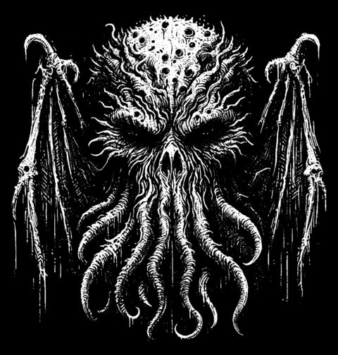 Obrázek produktu Pánské tričko Mýtický Cthulhu