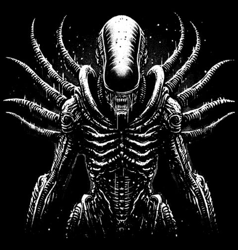 Obrázek produktu Dámské tričko Mimozemský Predátor Vetřelec Xenomorph