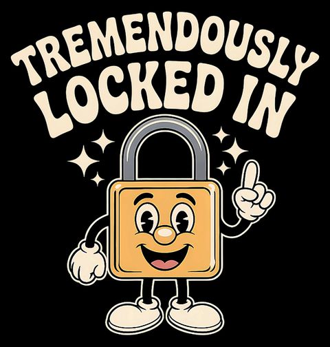 Obrázek produktu Dámské tričko Neuvěřitelně soustředěný Tremendously Locked In