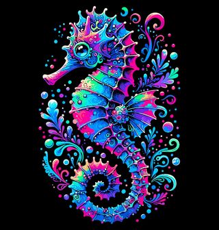 Obrázek 2 produktu Pánská mikina Mořský Koník Seahorse