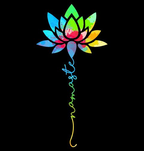 Obrázek produktu Dámské tričko Namaste Lotusový Květ