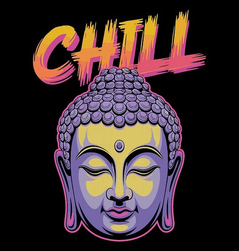 Obrázek produktu Pánské tričko Chillující Buddha