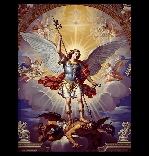 Obrázek produktu Dětské tričko Archanděl Michael Vyhrává nad Satanem