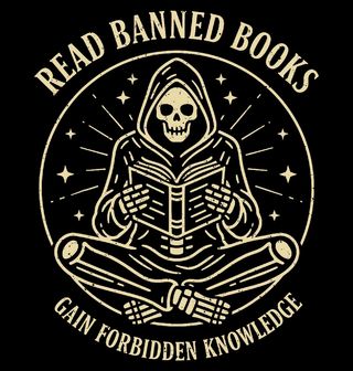 Obrázek 2 produktu Dámské tričko Čti zakázané knihy Získej zakázané vědění