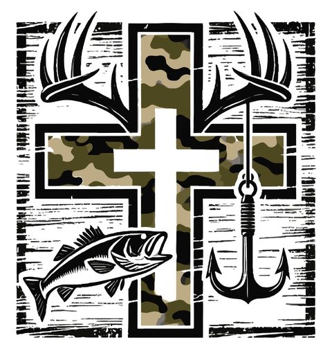 Obrázek produktu Dámské tričko Víra Lovce Rybář a Myslivec