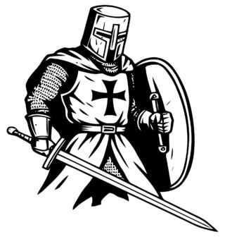 Obrázek 2 produktu Pánské tričko Templářský Rytíř