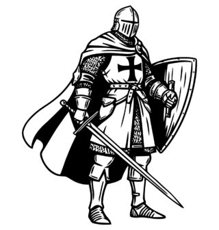 Obrázek 2 produktu Dámské tričko Oddaný Templář Řádu