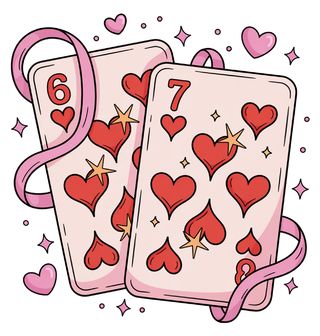 Obrázek 2 produktu Pánské tričko Srdcové Karty 67 Six Seven