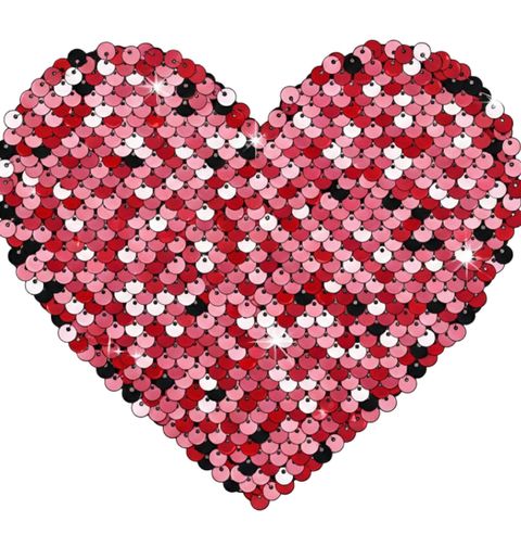 Obrázek produktu Dětské tričko Růžové Srdce z Flitrů