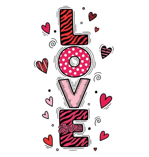 Obrázek produktu Dětské tričko Láska LOVE