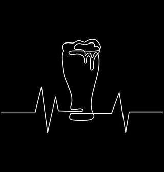 Obrázek 2 produktu Pánské tričko Kardiogram a Sklenice Piva