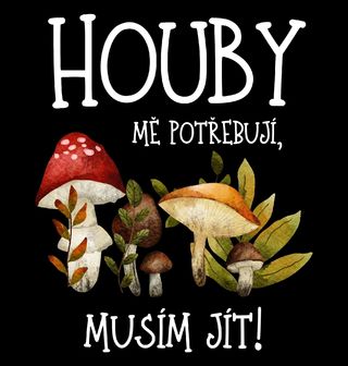 Obrázek 2 produktu Dámské tričko Houby mě potřebují, musím jít!