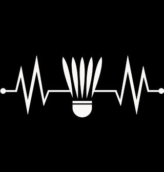 Obrázek 2 produktu Pánské tričko Kardiogram a Badmintonový Míček