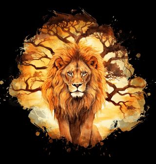 Obrázek 2 produktu Dětské tričko Lví Král Savany