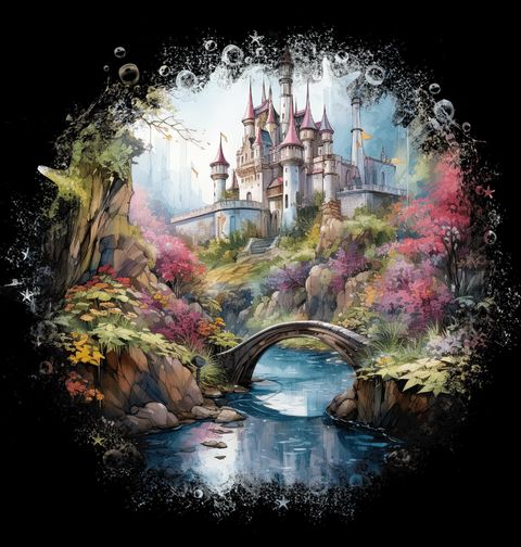 Obrázek produktu Pánské tričko Pohádkový Zámek