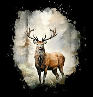 Obrázek 2 produktu Pánské tričko Majestátní Jelen evropský