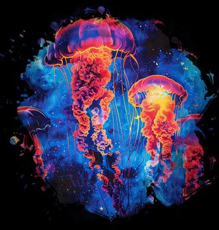 Obrázek 2 produktu Pánská mikina Medúza Mořská kopřiva