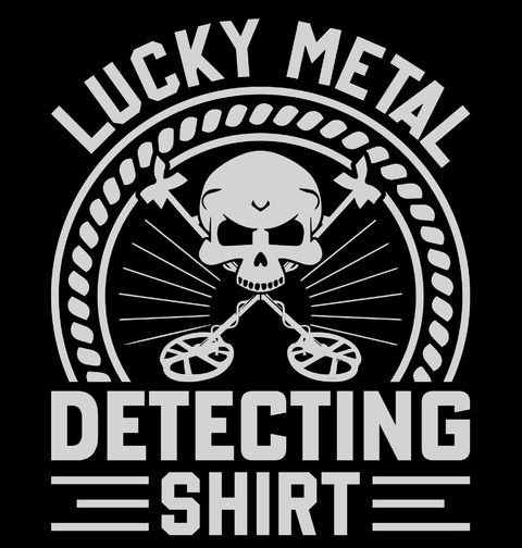 Obrázek produktu Pánské tričko Detektorářské tričko pro Štěstí Lucky Metal Detecting Shirt
