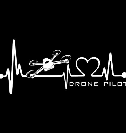 Obrázek produktu Dětské tričko Kardiogram a Pilot Dronu Drone Pilot