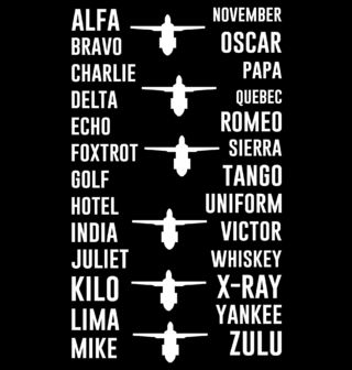 Obrázek 2 produktu Dámské tričko NATO Abeceda Dronů From Alpha to Zulu