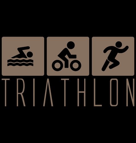 Obrázek produktu Pánské tričko Triatlon – Plavání Kolo Běh