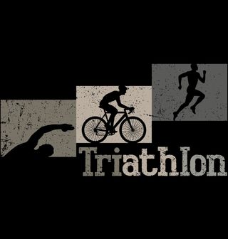 Obrázek 2 produktu Pánská mikina Disciplíny Triatlonu Plavání Kolo Běh