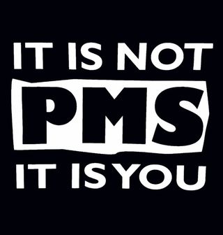 Obrázek 2 produktu Dámské tričko It is Not PMS It is You!