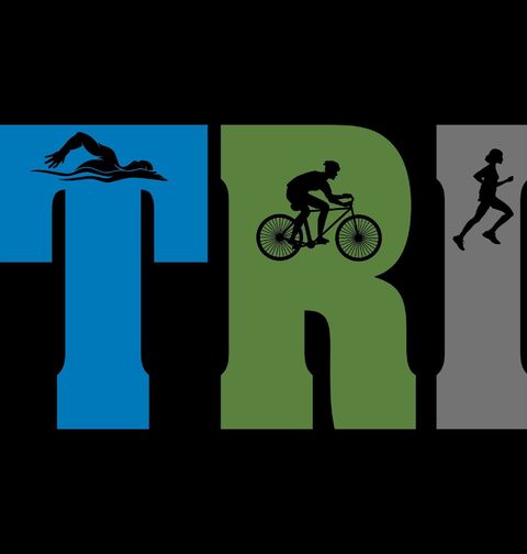 Obrázek produktu Dámské tričko Tři Disciplíny Triatlonu TRI