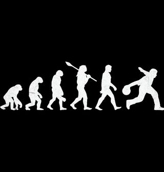Obrázek 2 produktu Dámské tričko Evoluce Bowlingu