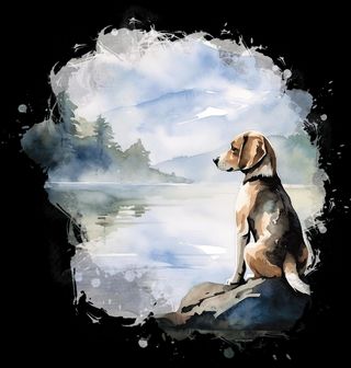 Obrázek 2 produktu Pánské tričko Bígl u Horského Jezera